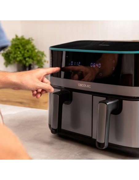 Cecofry DuoSize 9000 Freidora de Aire sin Aceite Digital 9L