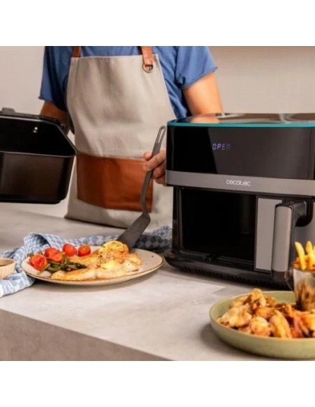 Cecofry DuoSize 9000 Freidora de Aire sin Aceite Digital 9L