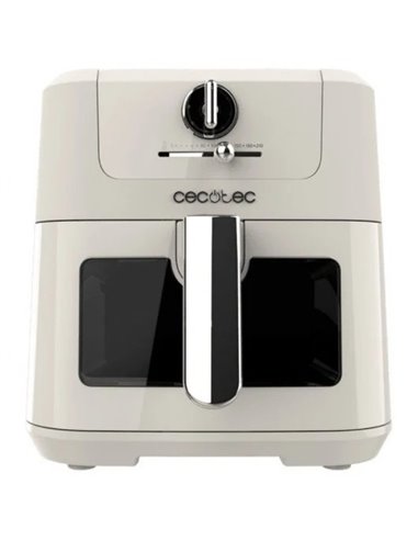Cecotec Cecofry Antique 5000 Window Freidora de Aire 5L 1500W Blanco
