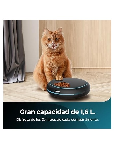 Cecotec Pumba 1600 Purrfect Meal Dispensador automático de comida para mascotas