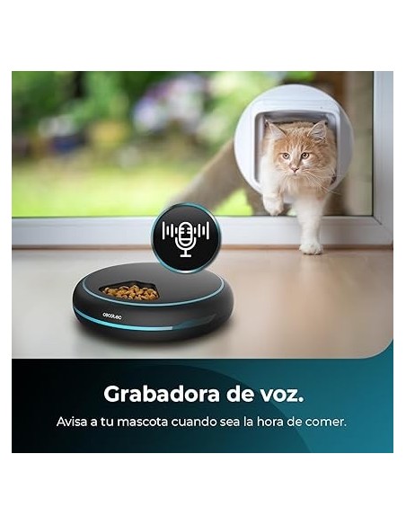 Cecotec Pumba 1600 Purrfect Meal Dispensador automático de comida para mascotas