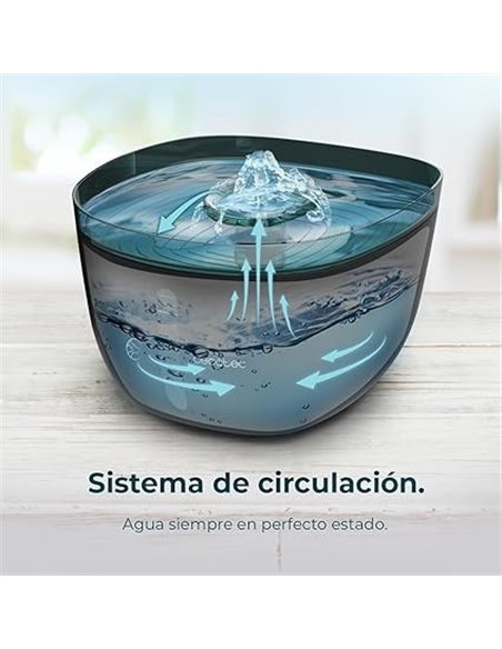 Cecotec Pumba 2200 Refresh Fuente automática para mascotas con capacidad de 2 litros