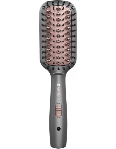 Cecotec Bamba InstantCare 400 Travel Brush Cepillo alisador de cerámica con turmalina