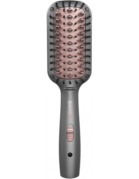 Cecotec Bamba InstantCare 400 Travel Brush Cepillo alisador de cerámica con turmalina