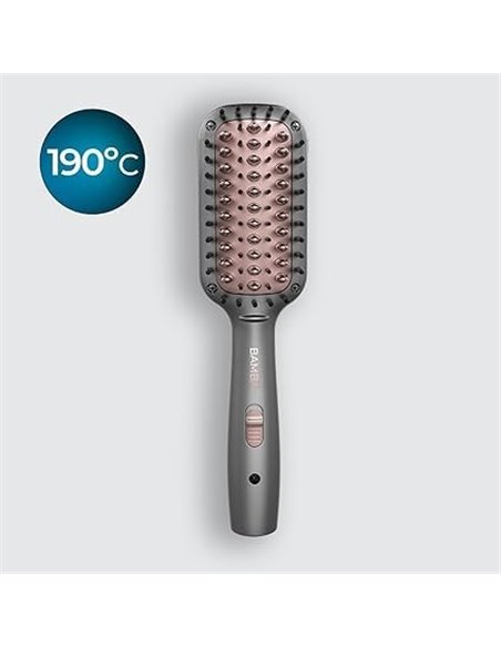 Cecotec Bamba InstantCare 400 Travel Brush Cepillo alisador de cerámica con turmalina