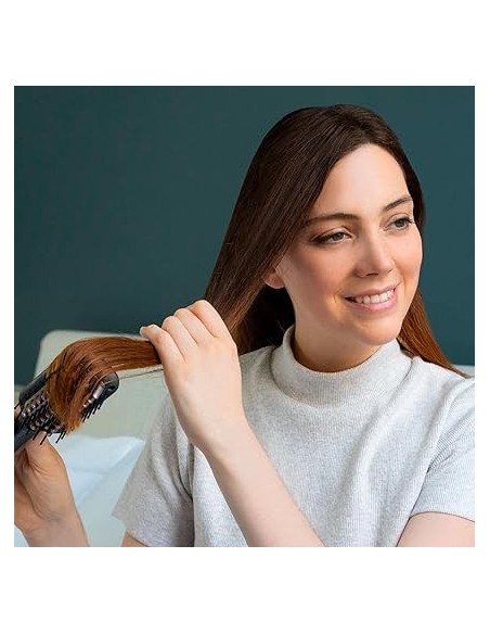 Cecotec Bamba InstantCare 400 Travel Brush Cepillo alisador de cerámica con turmalina