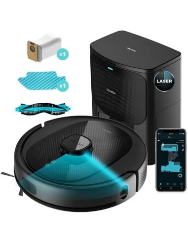 Cecotec Conga 8290 Immortal Ultra Power Home Genesis Robot aspirador con base de autovaciado