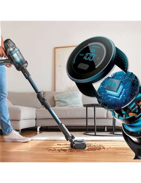 Cecotec Conga Rockstar 9500 Connected Ergowet 3000 IA Aspirador Escoba sin cables sin bolsa 680W