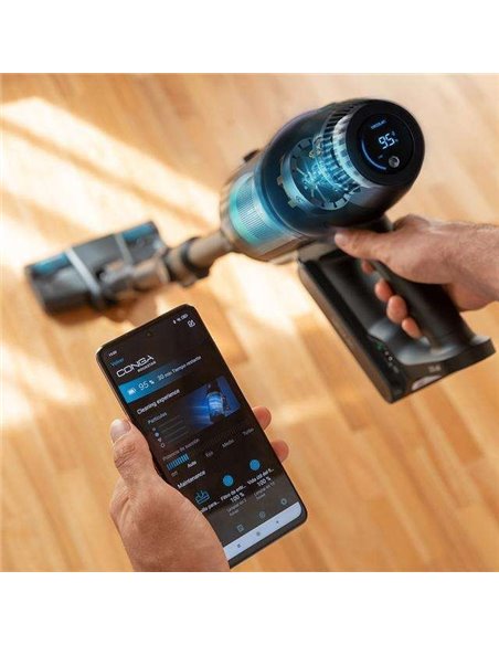 Cecotec Conga Rockstar 9500 Connected Ergowet 3000 IA Aspirador Escoba sin cables sin bolsa 680W