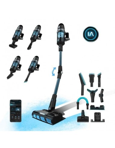 Cecotec Conga Rockstar 9500 Connected Ergowet 3000 IA Aspirador Escoba sin cables sin bolsa 680W