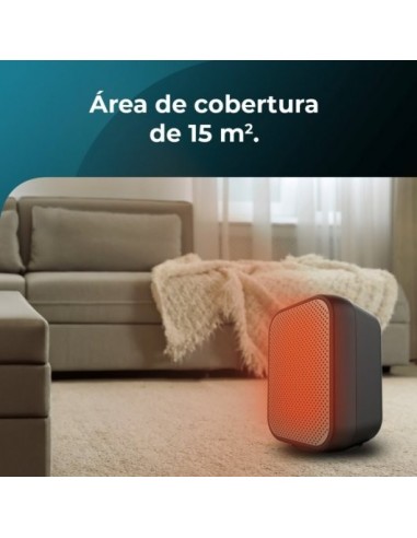 Cecotec ReadyWarm 1500 Max Ceramic Black Calefactor Cerámico 1500W