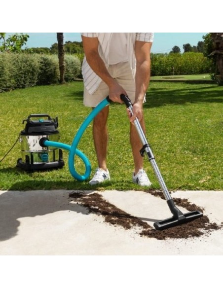 Cecotec Conga Rockstar Wet & Dry Steel Max Aspirador de Sólidos y Líquidos 1400W