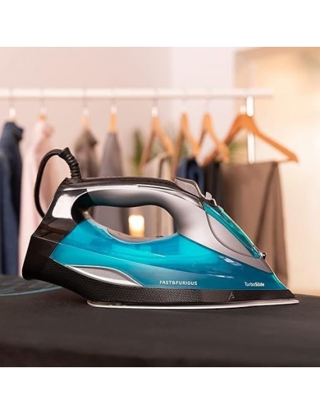 Cecotec Fast&Furious 5055 Pro Plancha Ropa de Vapor con Suela de Cerámica 3100W