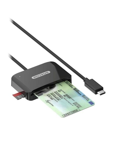 Sitecom MD-1002 Lector de DNI / MicroSD USB-C