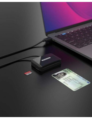 Sitecom MD-1002 Lector de DNI / MicroSD USB-C