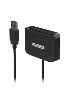 Sitecom MD-1001 Lector de DNI / MicroSD USB-A