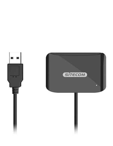 Sitecom MD-1001 Lector de DNI / MicroSD USB-A