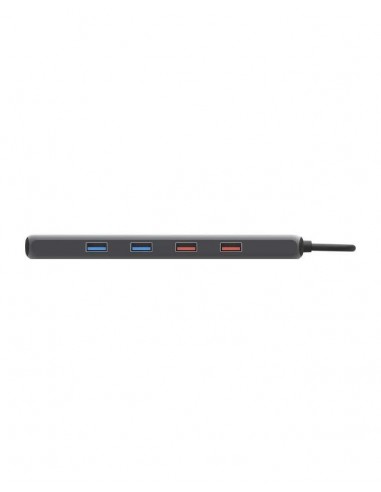 Sitecom Dock CN-7001 USB-C 10en1 - 2xHDMI 1xRJ45 4xUSB-A 1xUSB-C PD 100W 1xUSB-C 3.2