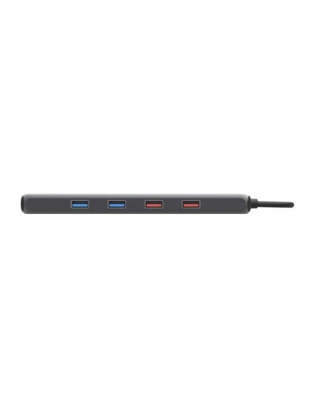 Sitecom Dock CN-7001 USB-C 10en1 - 2xHDMI 1xRJ45 4xUSB-A 1xUSB-C PD 100W 1xUSB-C 3.2