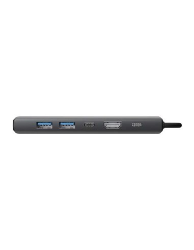 Sitecom Dock CN-5506 USB-C 6en1 - 1xHDMI 1xRJ45 2xUSB-A 3.2 Gen2 1xUSB-C PD 100W 1xUSB-C 3.2 Gen2