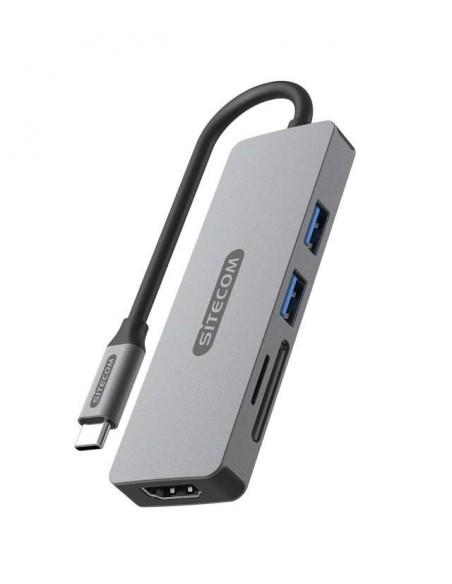 Sitecom Dock CN-5501 USB-C 5en1 - 1xHDMI 2xUSB-A 1xSD/MicroSD