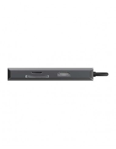 Sitecom Dock CN-5503 USB-C 6en1 - 1xHDMI 1xRJ45 2xUSB-A 1xSD/MicroSD