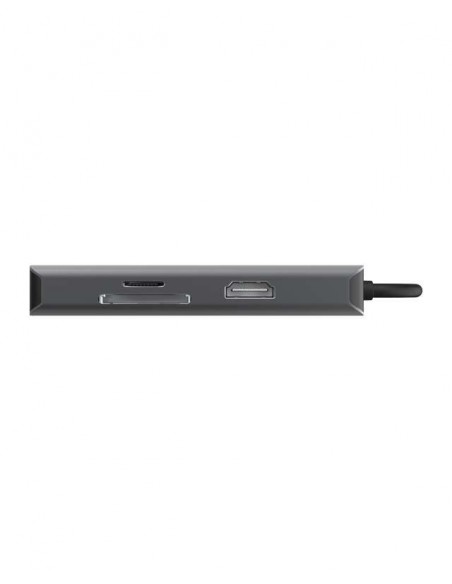 Sitecom Dock CN-5503 USB-C 6en1 - 1xHDMI 1xRJ45 2xUSB-A 1xSD/MicroSD