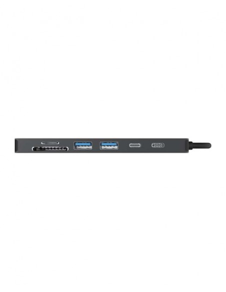 Sitecom Dock CN-5504 USB-C 7en1 - 1xHDMI 2xUSB-A 1xUSB-C PD 100W 1xUSB-C Gen1 1xSD/MicroSD