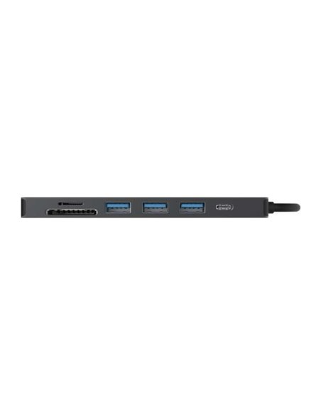 Sitecom Dock CN-5505 USB-C 7en1 - 1xHDMI 3xUSB-A 1xUSB-C PD 100W 1xSD/MicroSD