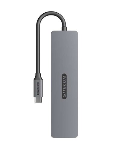 Sitecom Dock CN-5505 USB-C 7en1 - 1xHDMI 3xUSB-A 1xUSB-C PD 100W 1xSD/MicroSD
