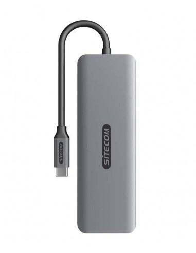 Sitecom Dock CN-5507 USB-C 8en1 - 1xHDMI 1xRJ45 2xUSB-A 1xUSB-C PD 100W 1xSD/MicroSD