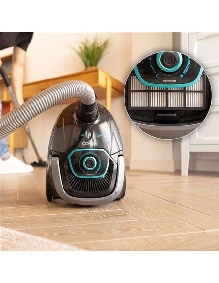 Cecotec Conga Powerbag 2500 Plus Aspirador con bolsa y cable 850W