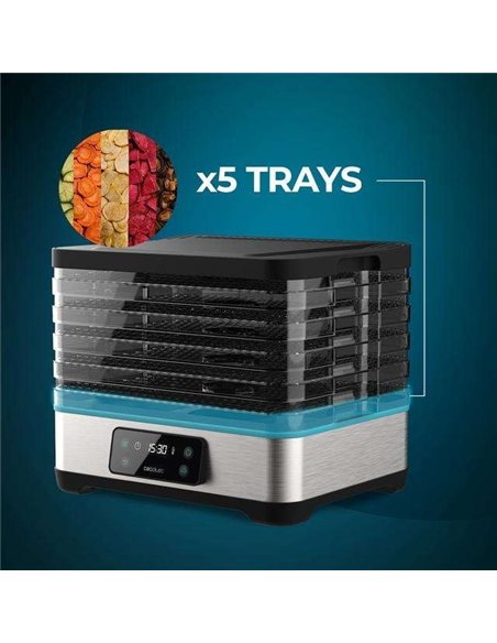 Cecotec VitaDry Pro Deshidratador de alimentos con 5 bandejas
