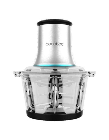 Cecotec ChopBeat 2000 Vindaloo Glass Picadora de carne y verduras eléctrica 500W