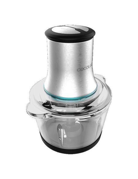 Cecotec ChopBeat 2000 Vindaloo Glass Picadora de carne y verduras eléctrica 500W