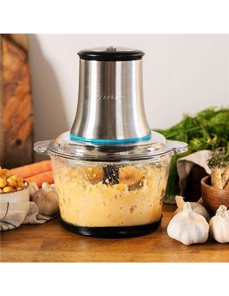 Cecotec ChopBeat 2000 Vindaloo Glass Picadora de carne y verduras eléctrica 500W