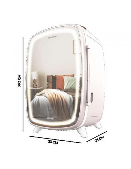 Cecotec Bamba CoolingBeauty 6000 Mirror Rose Nevera de cosméticos