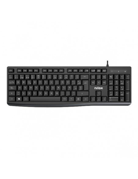 Nilox NXKBE000013 Teclado USB Negro