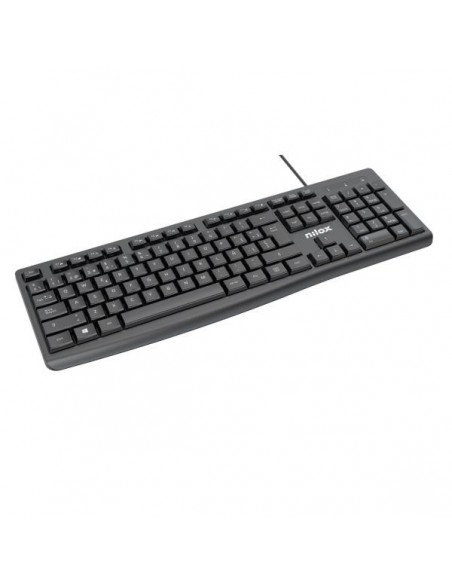 Nilox NXKBE000013 Teclado USB Negro