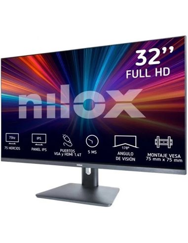 Nilox NXM32FHD11 32" LED IPS FullHD 75Hz Monitor