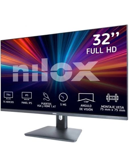 Nilox NXM32FHD11 32" LED IPS FullHD 75Hz Monitor