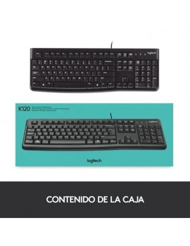 Logitech K120 Teclado USB