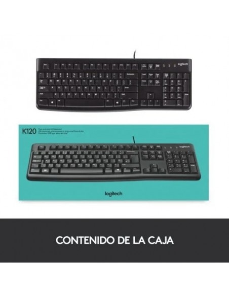 Logitech K120 Teclado USB