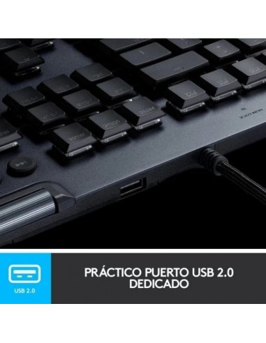Logitech G815 Teclado Mecánico Gaming RGB GL Táctil