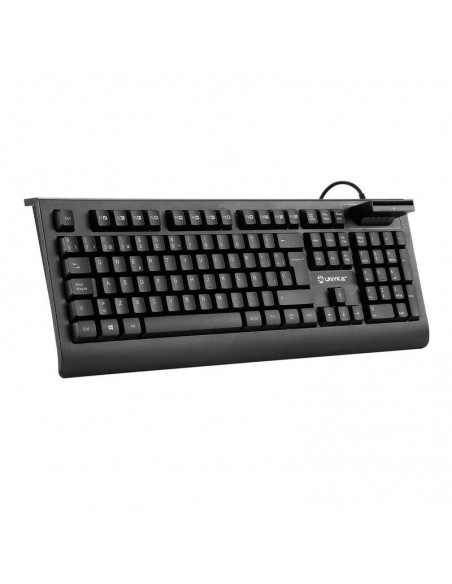 UNYKAch Teclado KB918 Smartcard DNIe USB Negro