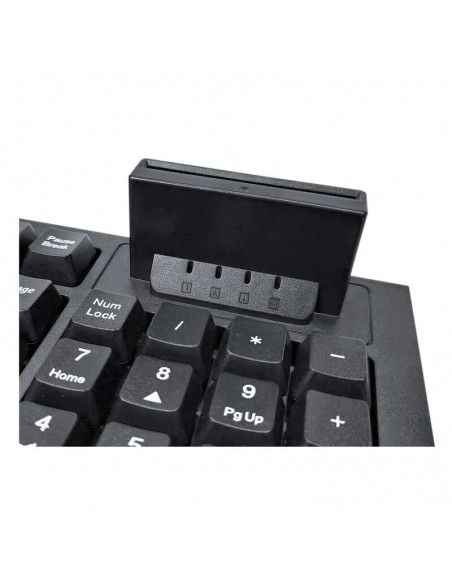 UNYKAch Teclado KB918 Smartcard DNIe USB Negro
