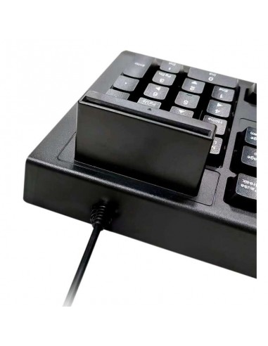 UNYKAch Teclado KB918 Smartcard DNIe USB Negro