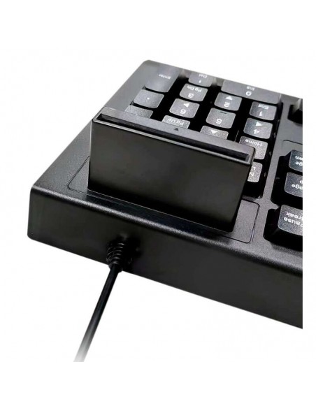 UNYKAch Teclado KB918 Smartcard DNIe USB Negro