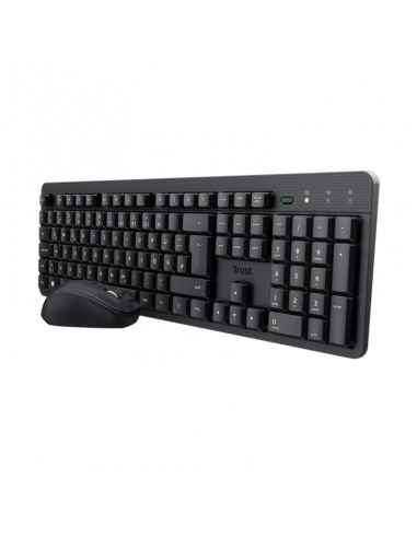Trust TKM-360 Pack teclado y ratón inalámbricos y silenciosos