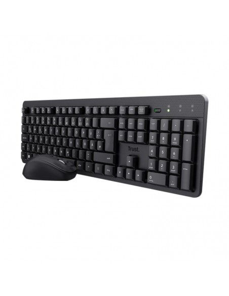 Trust TKM-360 Pack teclado y ratón inalámbricos y silenciosos